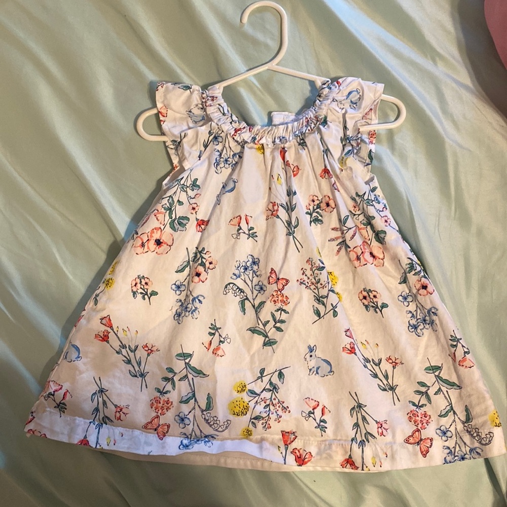 12M Easter dress, carters. Worn once